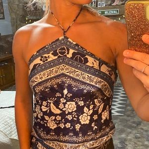 Halter neck Dressy Tank